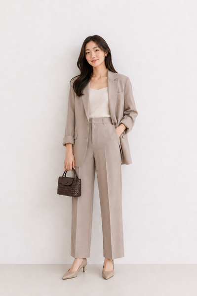 Minimalist Office Look OOTD